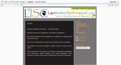 Desktop Screenshot of liscc.ffspeleo.fr