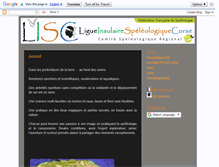 Tablet Screenshot of liscc.ffspeleo.fr