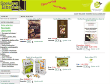 Tablet Screenshot of librairie.ffspeleo.fr