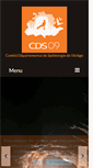 Mobile Screenshot of cds09.ffspeleo.fr